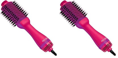 Bed Head One Step Volumizer and Hair Dryer | Dry, Straighten, Texture, Style in One Step (Pink)