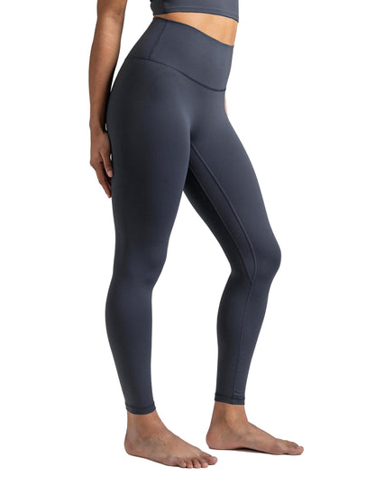 Colorfulkoala Dreamlux No Front Seam Leggings for Women 25"/28" Inseam, Seamless High Waisted Buttery Soft Yoga Pants