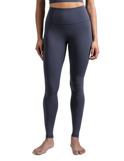 Colorfulkoala Dreamlux No Front Seam Leggings for Women 25"/28" Inseam, Seamless High Waisted Buttery Soft Yoga Pants