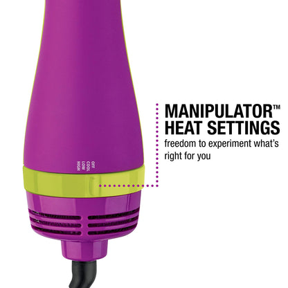 Bed Head One Step Volumizer and Hair Dryer | Dry, Straighten, Texture, Style in One Step (Pink)