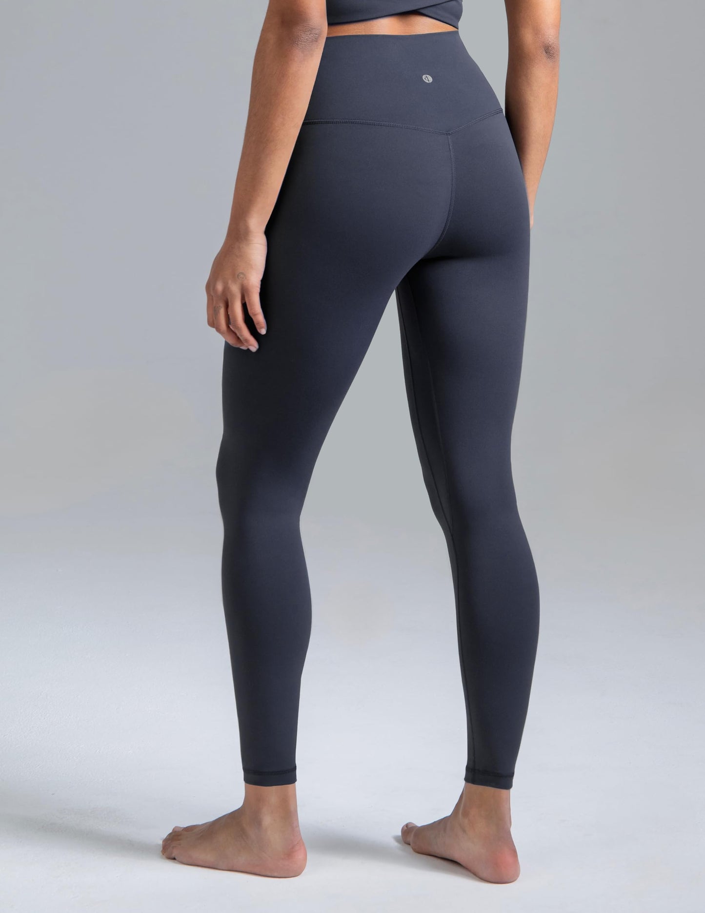 Colorfulkoala Dreamlux No Front Seam Leggings for Women 25"/28" Inseam, Seamless High Waisted Buttery Soft Yoga Pants