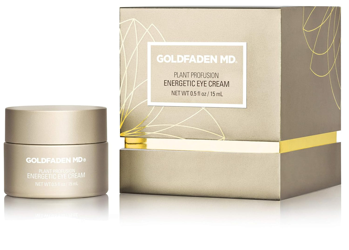 GOLDFADEN MD Plant Profusion Energetic Eye Cream, 0.5 Ounce